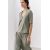 Zara Футболка из исцарапанного хлопка , Цвет: Зеленый, Размер: S, изображение 2