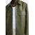 Zara Куртка-рубашка из искусственной кожи , Цвет: Зеленый, Размер: XL (US XL), изображение 5