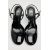 Zara Туфли со слэнговым каблуком с искусственным лаковым покрытием, Цвет: Черный, Размер: 36, изображение 8