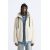 Zara Куртка с капюшоном из технической ткани, Цвет: Белый, Размер: S (US S), изображение 2