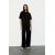 Zara Футболка с разделителем interlock oversize , Цвет: Черный, Размер: S