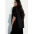 Zara Футболка с разделителем interlock oversize , Цвет: Черный, Размер: S, изображение 6
