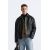 Zara Куртка прямого кроя с эффектом кожи , Цвет: Черный, Размер: S (US S), изображение 2