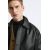 Zara Куртка прямого кроя с эффектом кожи , Цвет: Черный, Размер: S (US S), изображение 6