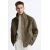 Zara Куртка в стиле кожи с объемным кроем , Цвет: Бежевый, Размер: L (US L), изображение 5