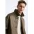 Zara Куртка в стиле кожи с объемным кроем , Цвет: Бежевый, Размер: L (US L), изображение 6