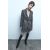 Zara Сапоги из ткани с средним каблуком, Цвет: Черный, Размер: 35, изображение 4