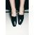 Zara Лаковые туфли без каблука, Цвет: Черный, Размер: 35, изображение 2