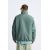 Zara Утепленный анорак с отстрочкой , Цвет: Синий, Размер: S-M (US S-M), изображение 4