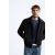 Zara Утепленная куртка с квилтованным узором , Цвет: Черный, Размер: S (US S), изображение 6