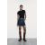 Zara Футболка с круглым вырезом и короткими рукавами сохраняет ребристый верх, средний вес, узкий крой, нормальную длину, Цвет: Черный, Размер: S