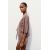 Zara Водолазка с короткими рукавами и ребристым плюшевым материалом , Цвет: Оранжевый, Размер: S, изображение 5