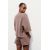 Zara Водолазка с короткими рукавами и ребристым плюшевым материалом , Цвет: Оранжевый, Размер: S, изображение 6