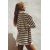 Zara Оверсайз футболка с полосатым рисунком, Цвет: multicolor, Размер: S, изображение 3