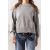 Zara Основной вязаный свитшот , Цвет: Серый, Размер: S, изображение 2