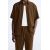 Zara Брюки с эффектом складок , Цвет: Коричневый, Размер: S, изображение 5
