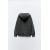 Zara Худи с разрезами everlast® x zara , Цвет: Серый, Размер: M, изображение 3