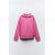 Zara Худи с длинным рукавом из смеси хлопка, Цвет: Розовый, Размер: S, изображение 6
