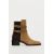 Zara Кожаные ботильоны с пряжками , Цвет: Коричневый, Размер: 36, изображение 2