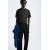 Zara Штаны с отделкой складками , Цвет: Черный, Размер: S, изображение 6