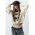 Zara Плюшевая толстовка с лозунгом , Цвет: Бежевый, Размер: S, изображение 2