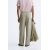 Zara Широкие брюки из поплина , Цвет: Зеленый, Размер: M, изображение 3