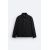 Zara Куртка с текстурным узором и карманами , Цвет: Черный, Размер: M (US M), изображение 7