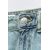 Zara Джинсы средней посадки с пятью карманами, Цвет: Синий, Размер: 36, изображение 3