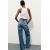 Zara Джинсы trf wide-leg mid-rise full length , Цвет: Синий, Размер: 36, изображение 5