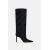 Zara  : бархатные высокие сапоги на каблуке , Цвет: Черный, Размер: 39, изображение 5