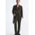Zara Брюки из шерстяной смеси с разделителем впереди, Цвет: Зеленый, Размер: EU 36 (US 29), изображение 5