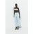 Zara Джинсы с высокой талией и накладными карманами на задней части, Цвет: Синий, Размер: 34