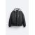 Zara Куртка-бомбер contrast bomber jacket , Цвет: Черный, Размер: M (US M), изображение 6