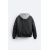 Zara Куртка-бомбер contrast bomber jacket , Цвет: Черный, Размер: M (US M), изображение 7