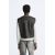 Zara Жилет с эффектом изношенной кожи , Цвет: Коричневый, Размер: S-M (US S-M), изображение 3