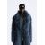 Zara Пальто из искусственного меха - лимитированное издание , Цвет: Синий, Размер: S (US S), изображение 5