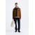 Zara Куртка из искусственной замши , Цвет: Коричневый, Размер: S (US S)