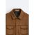 Zara Куртка из искусственной замши , Цвет: Коричневый, Размер: S (US S), изображение 9