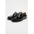Zara Мокасины из гладкой кожи, Цвет: Черный, Размер: 35, изображение 2
