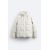 Zara Утепленная куртка с капюшоном , Цвет: Бежевый, Размер: S (US S), изображение 8
