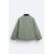 Zara Куртка с контрастным воротником, Цвет: Зеленый, Размер: S (US S), изображение 7