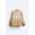 Zara Куртка с нашитыми патчами , Цвет: Коричневый, Размер: S (US S), изображение 8