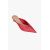 Zara Металлические мюли с корявым каблуком - ограниченное издание , Цвет: Красный, Размер: 36, изображение 5