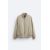 Zara Куртка-бомбер с узором , Цвет: Бежевый, Размер: S (US S), изображение 7
