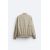 Zara Куртка-бомбер с узором , Цвет: Бежевый, Размер: S (US S), изображение 8