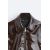 Zara Блестящая куртка-пиджак , Цвет: Красный, Размер: S (US S), изображение 9