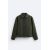 Zara Текстурированная укороченная куртка , Цвет: Зеленый, Размер: S (US S), изображение 7