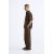 Zara Текстурные брюки с жаккардовым узором , Цвет: Коричневый, Размер: S, изображение 4