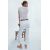 Zara Джинсы high-waist с пятью карманами, Цвет: Белый, Размер: 38, изображение 3