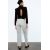 Zara Джинсы с высокой посадкой и пятью карманами, Цвет: Серый, Размер: 42, изображение 5